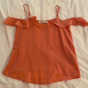Abercrombie and Fitch off the shoulder top